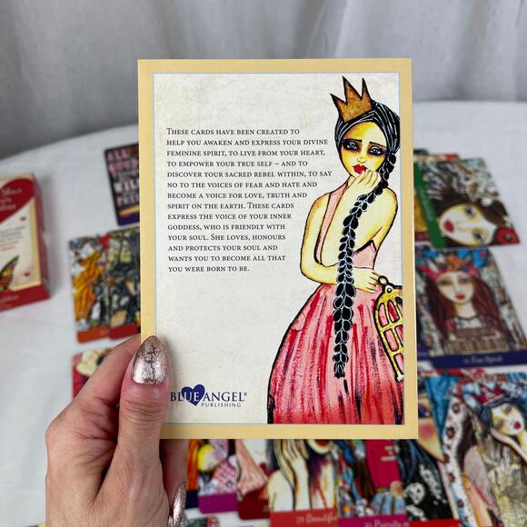 💋 Alana Fairchild Love Your Inner Goddess Oracle Card Deck & Guidebook Box Set - Picture 10 of 16